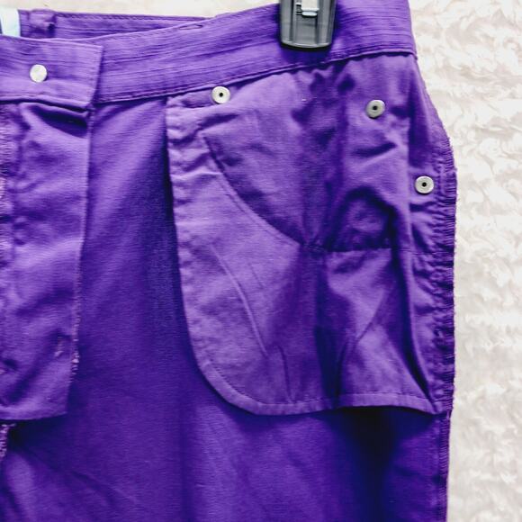 Jeans Women Size 8 Straight Leg Purple Silver Studded Casual Vibe 5 Pocket NWT - Picture 13 of 16